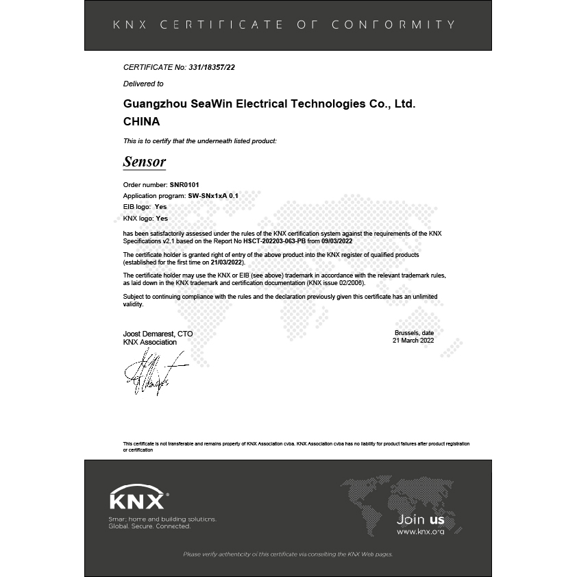 [SNR0101] certificate-18357-01